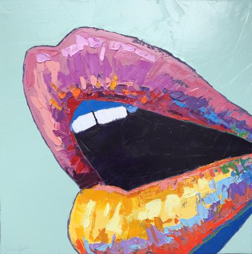 Lips (Mint) by Jordan Daines