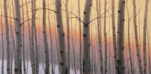 Aspen Sundown by Alexander Volkov