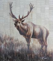 A Vanishing Elk by A.M. Stockhill