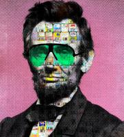 Abraham Lincoln v2.0 - Pink by Taylor Smith